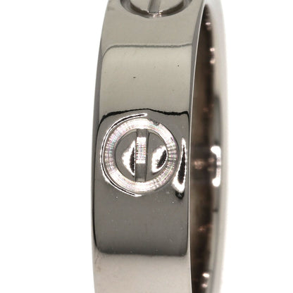 CARTIER love ring #56 Ring K18 White Gold Ladies [Used]