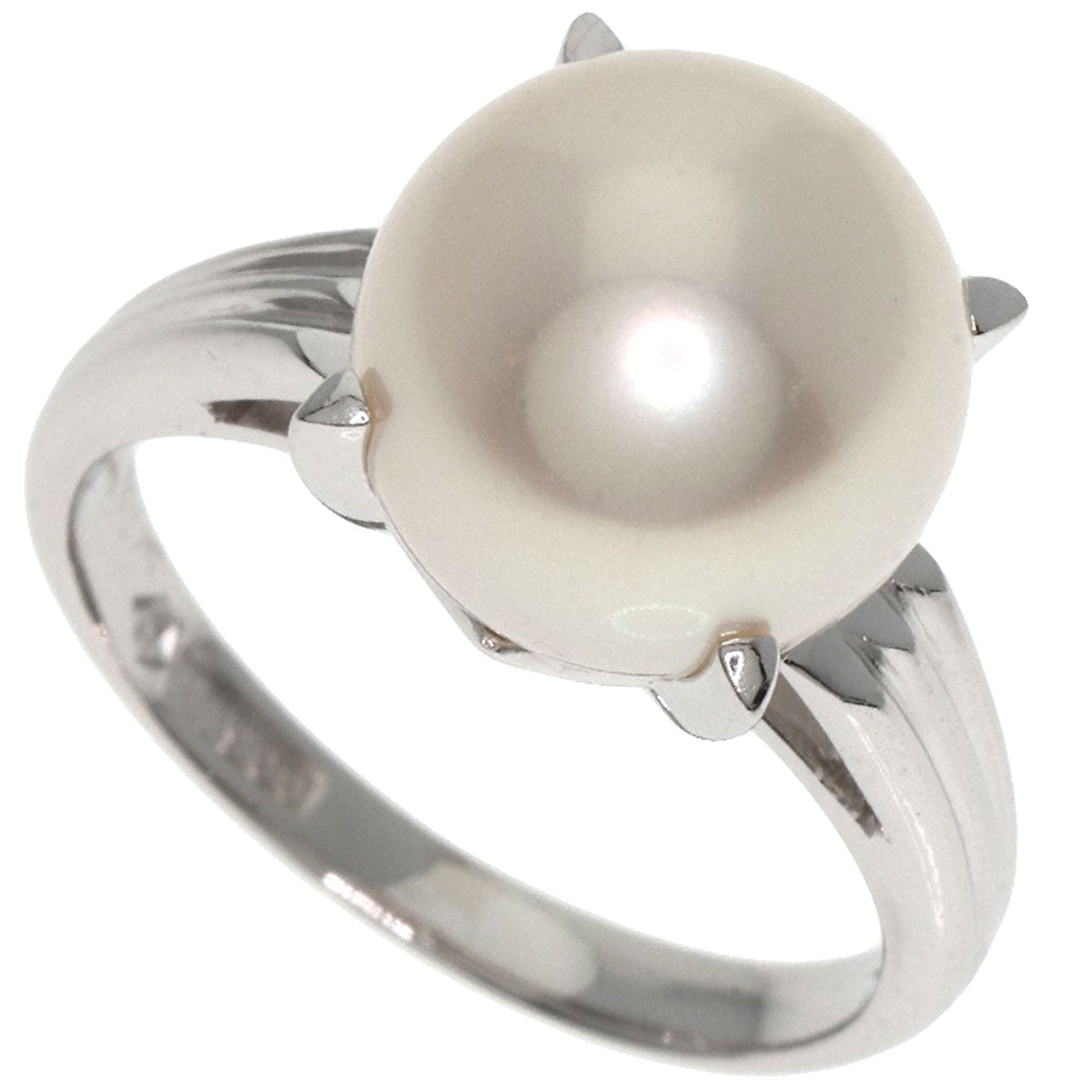 MIKIMOTO Pearl Pearl Ring Platinum PT900 Ladies [Used]