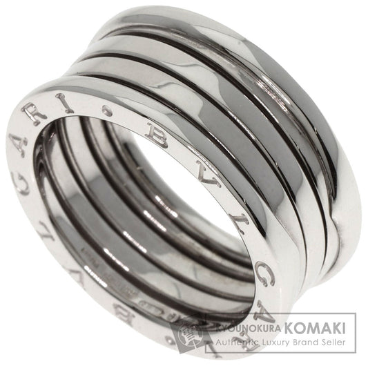 BVLGARI B.zero1 4 Band #61 Ring K18 White Gold mens [Used]