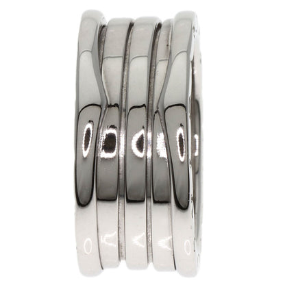 BVLGARI B.zero1 4 Band #61 Ring K18 White Gold mens [Used]
