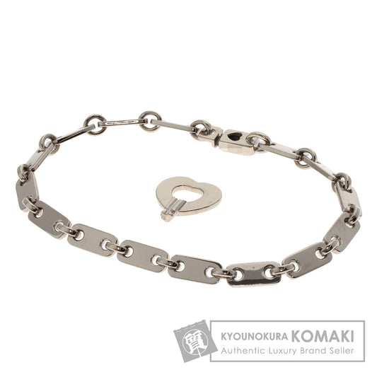 CARTIER Fidelity Heart Key included Bracelet K18 White Gold Ladies [Used]