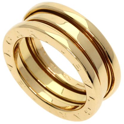 BVLGARI B.zero1 2 band #50 Ring K18 Yellow Gold Ladies [Used]