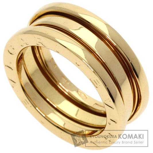 BVLGARI B.zero1 2 band #50 Ring K18 Yellow Gold Ladies [Used]