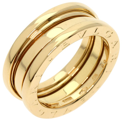 BVLGARI B.zero1 2 band #50 Ring K18 Yellow Gold Ladies [Used]