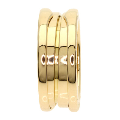 BVLGARI B.zero1 2 band #50 Ring K18 Yellow Gold Ladies [Used]