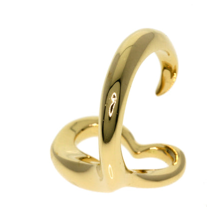 TIFFANY&Co. Open heart Ring K18 Yellow Gold Ladies [Used]