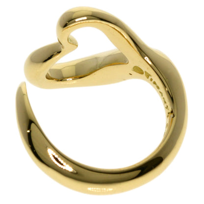 TIFFANY&Co. Open heart Ring K18 Yellow Gold Ladies [Used]