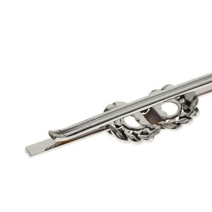 Chaumet Enamel Tie Pin Cufflinks Set Tie pin K18 White Gold mens [Used]