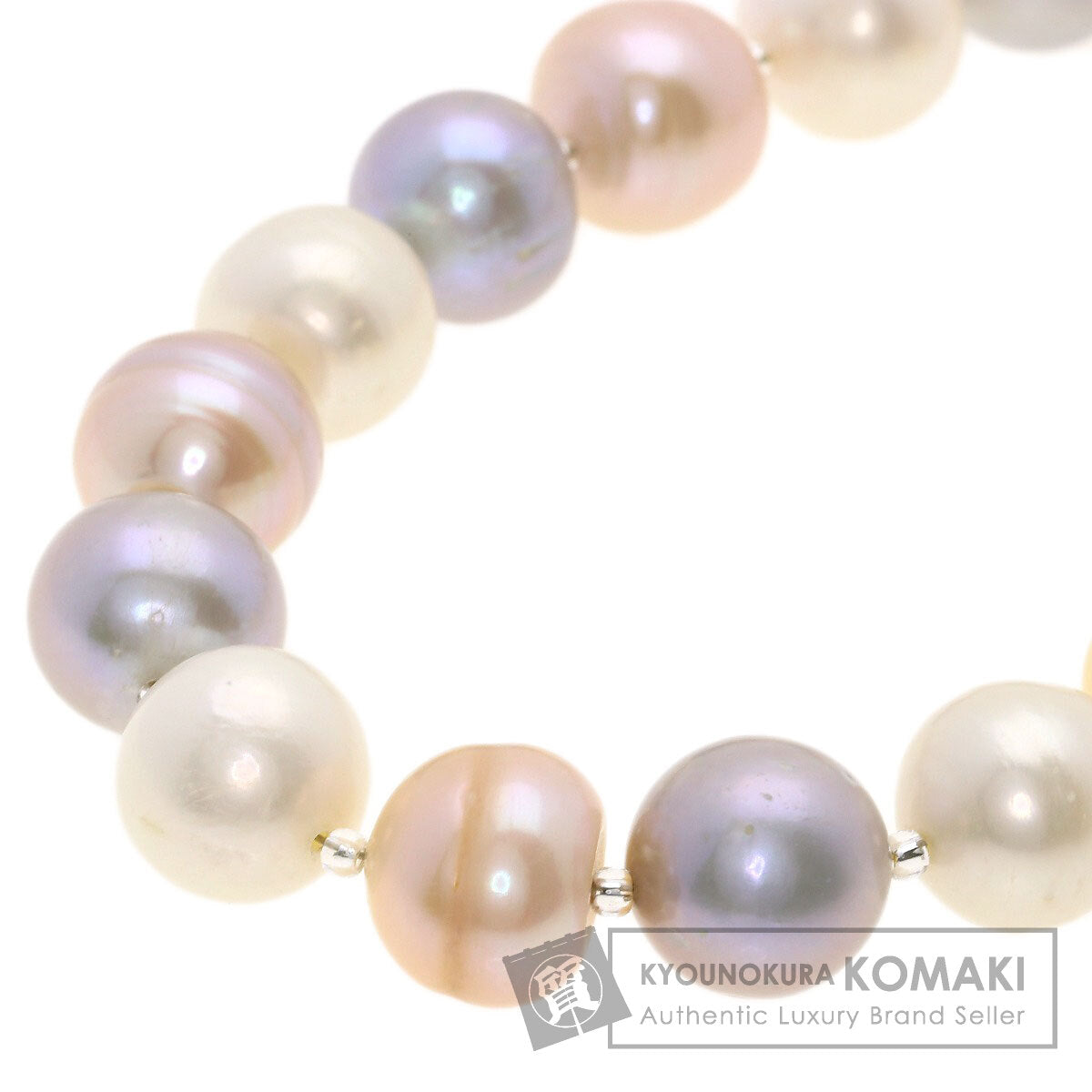 Freshwater Pearl Pearl Necklace Silver 61.6g　Ladies