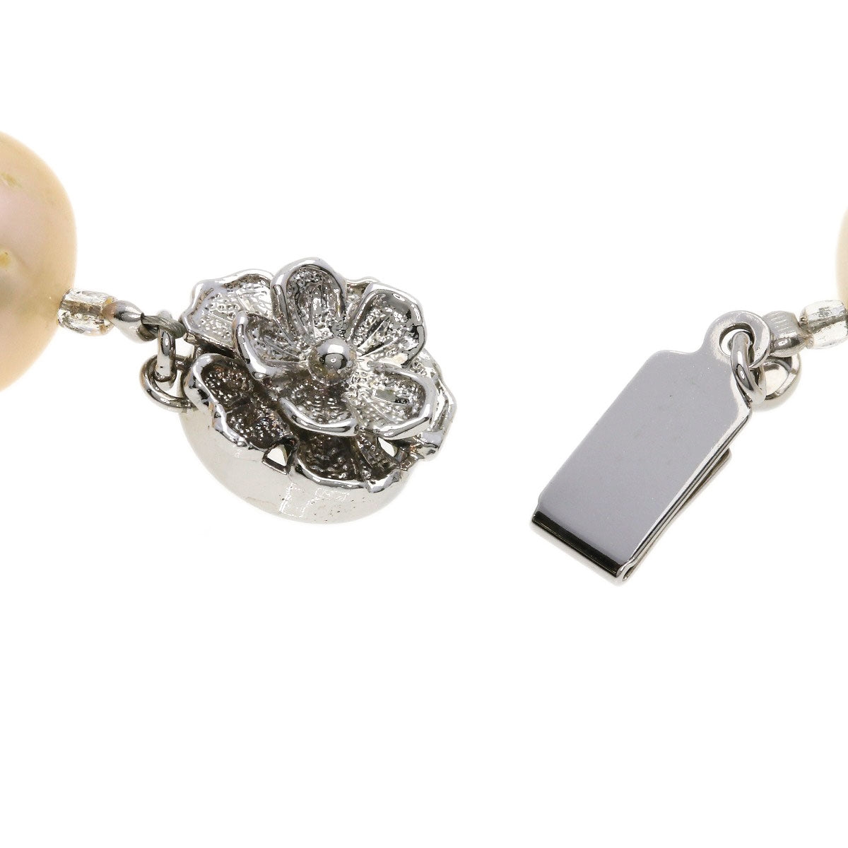 Freshwater Pearl Pearl Necklace Silver 61.6g　Ladies