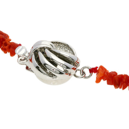 Coral Coral Necklace Metal 9.5g　Ladies