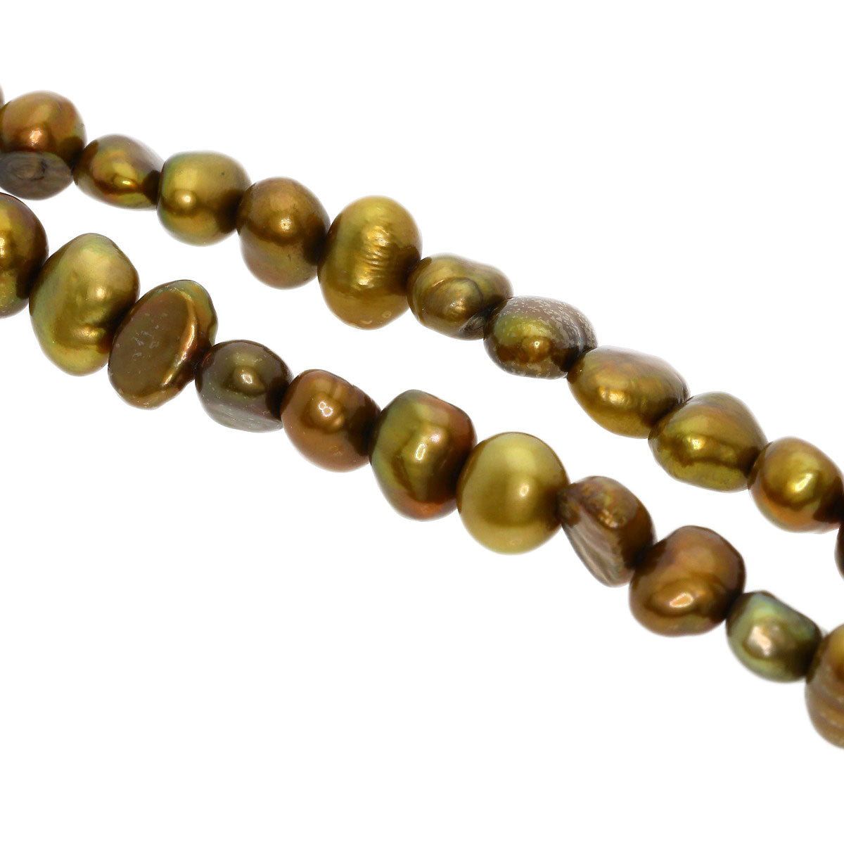 Dyed Pearl Pearl Resin Shell Plastic Crystal 6-Piece Set Necklace Metal g　Ladies