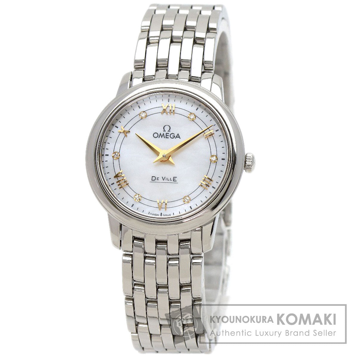 OMEGA De Ville Prestige Watches 424.10.27.60.55.001 Stainless Steel/Stainless Steel Ladies