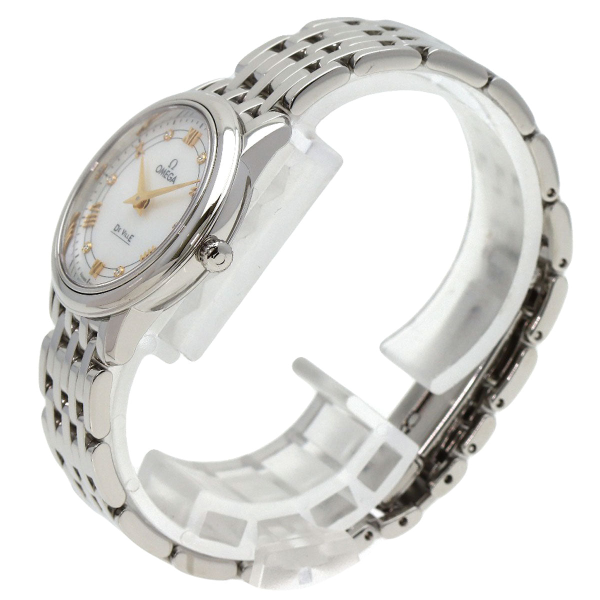 OMEGA De Ville Prestige Watches 424.10.27.60.55.001 Stainless Steel/Stainless Steel Ladies
