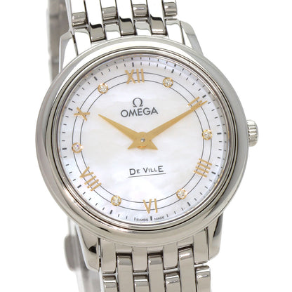 OMEGA De Ville Prestige Watches 424.10.27.60.55.001 Stainless Steel/Stainless Steel Ladies