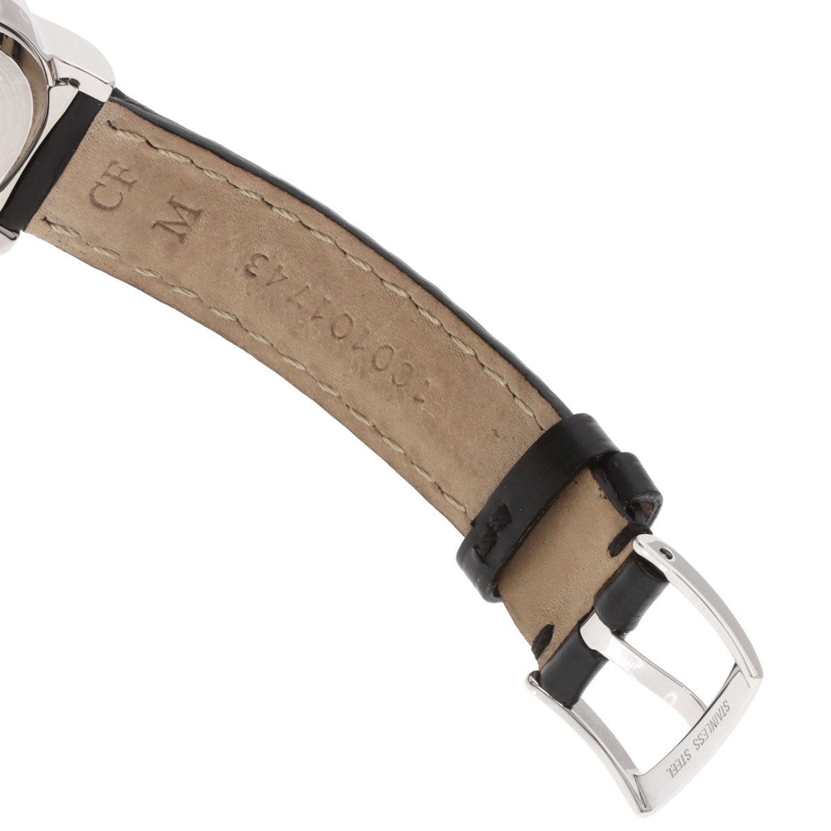 BVLGARI Solo tempo Watches ST29C6SLD Stainless Steel/Leather Ladies