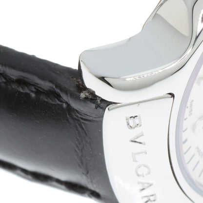 BVLGARI Solo tempo Watches ST29C6SLD Stainless Steel/Leather Ladies