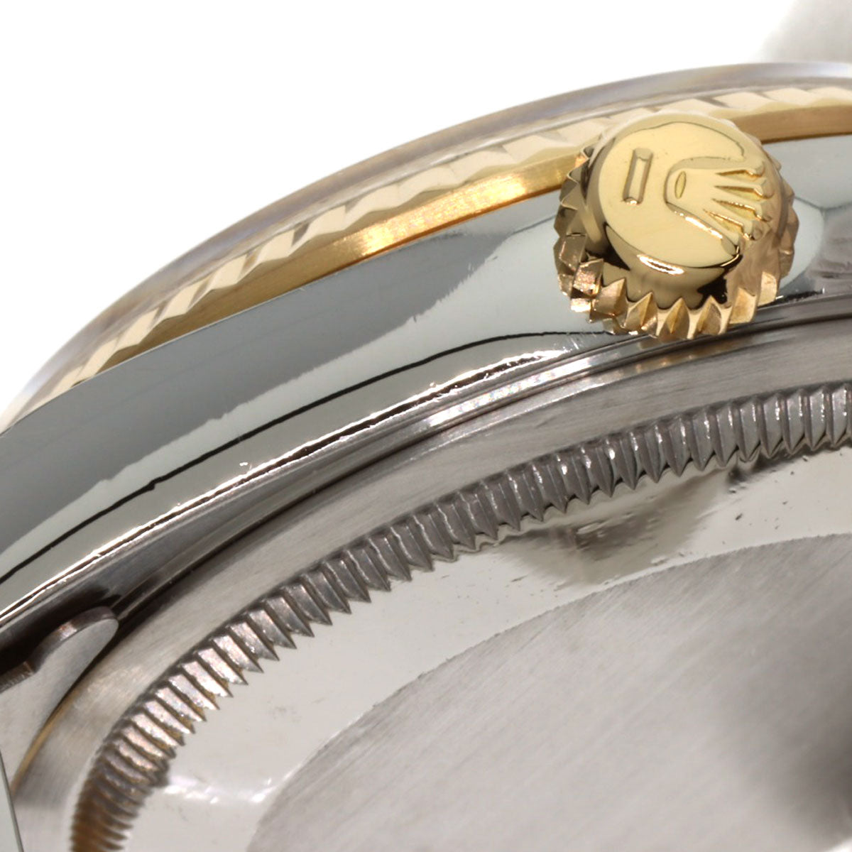 ROLEX DATEJUST 10P Diamond Watches 16233G Stainless Steel/SSxK18YG mens