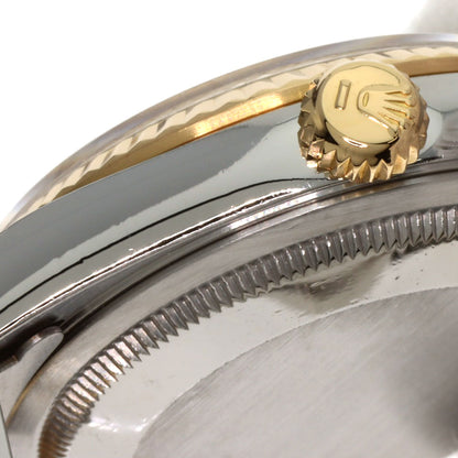 ROLEX DATEJUST 10P Diamond Watches 16233G Stainless Steel/SSxK18YG mens