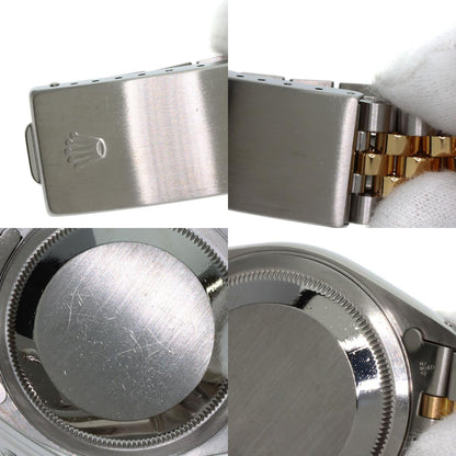 ROLEX DATEJUST 10P Diamond Watches 16233G Stainless Steel/SSxK18YG mens