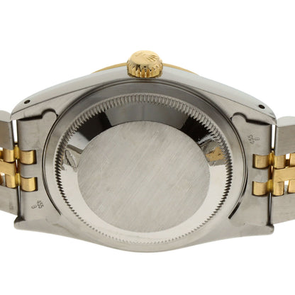 ROLEX DATEJUST 10P Diamond Watches 16233G Stainless Steel/SSxK18YG mens