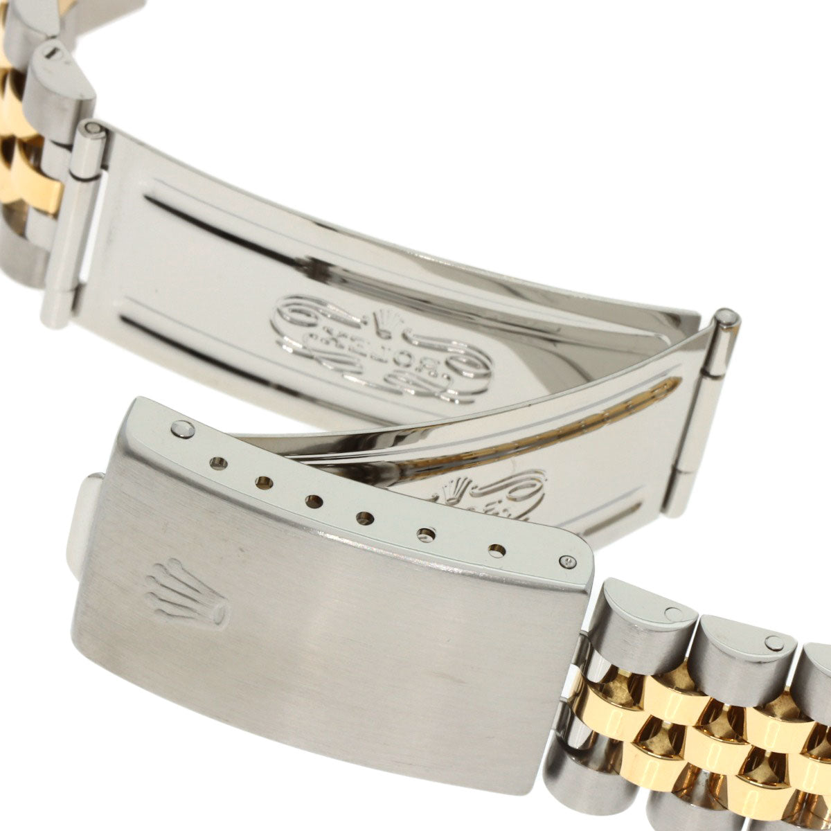 ROLEX DATEJUST 10P Diamond Watches 16233G Stainless Steel/SSxK18YG mens