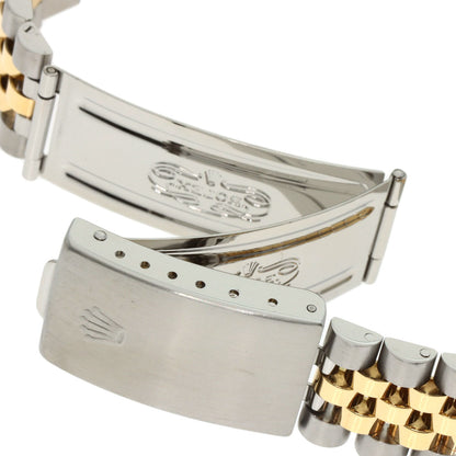 ROLEX DATEJUST 10P Diamond Watches 16233G Stainless Steel/SSxK18YG mens