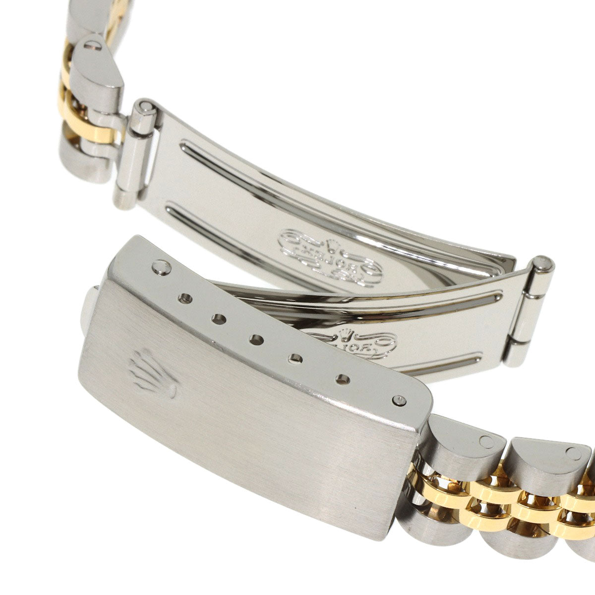 ROLEX DATEJUST 10P Diamond Watches 79173G Stainless Steel/SSxK18YG Ladies