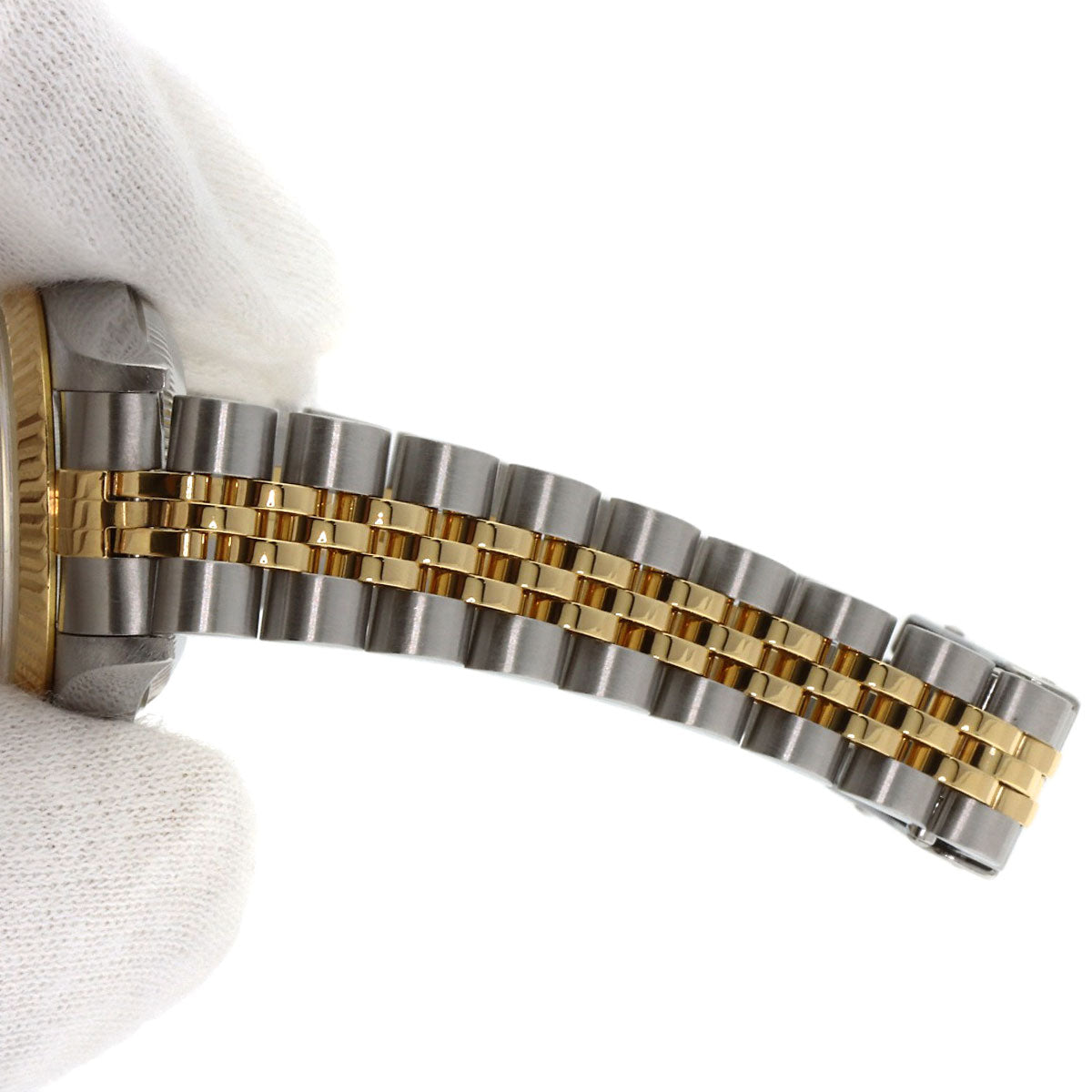 ROLEX DATEJUST 10P Diamond Watches 79173G Stainless Steel/SSxK18YG Ladies