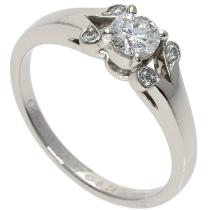 CARTIER Ballerina Diamond #47 Ring Platinum PT950 Ladies [Used]
