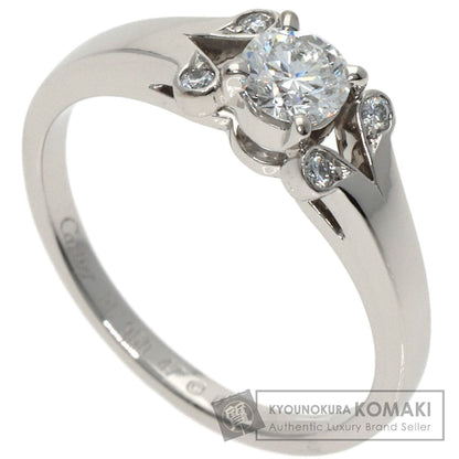 CARTIER Ballerina Diamond #47 Ring Platinum PT950 Ladies [Used]