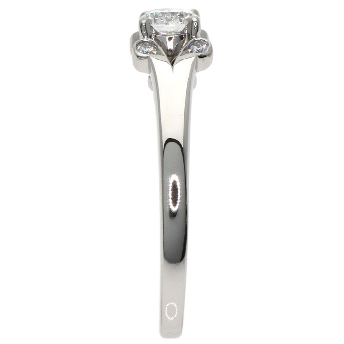 CARTIER Ballerina Diamond #47 Ring Platinum PT950 Ladies [Used]
