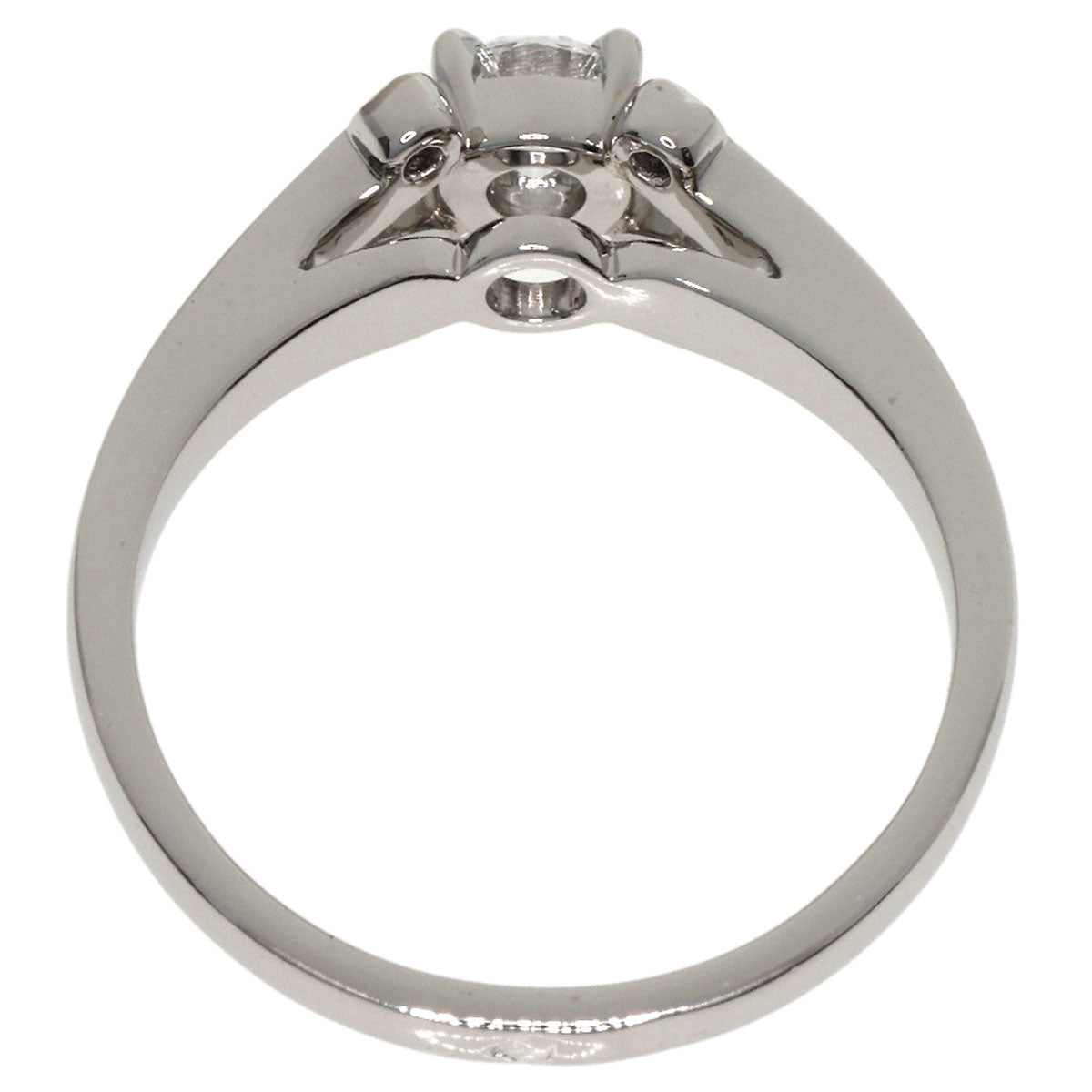 CARTIER Ballerina Diamond #47 Ring Platinum PT950 Ladies [Used]