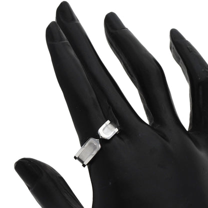 CARTIER C2 Ring SM #61 Ring K18 White Gold unisex [Used]