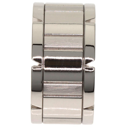 CARTIER Tank Française LM #56 Ring K18 White Gold Ladies [Used]