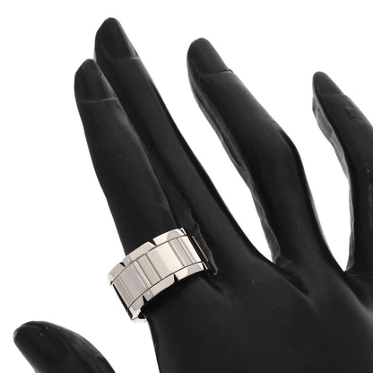 CARTIER Tank Française LM #56 Ring K18 White Gold Ladies [Used]