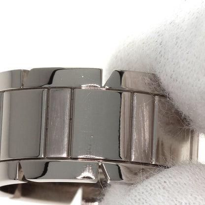 CARTIER Tank Française LM #56 Ring K18 White Gold Ladies [Used]