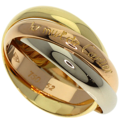 CARTIER Trinity #52 Ring K18 Yellow Gold K18 White GoldLadies [Used]