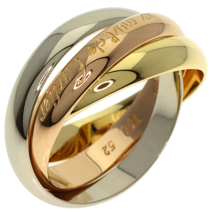 CARTIER Trinity #52 Ring K18 Yellow Gold K18 White GoldLadies [Used]