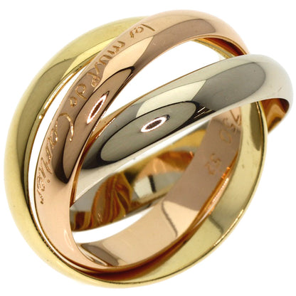 CARTIER Trinity #52 Ring K18 Yellow Gold K18 White GoldLadies [Used]