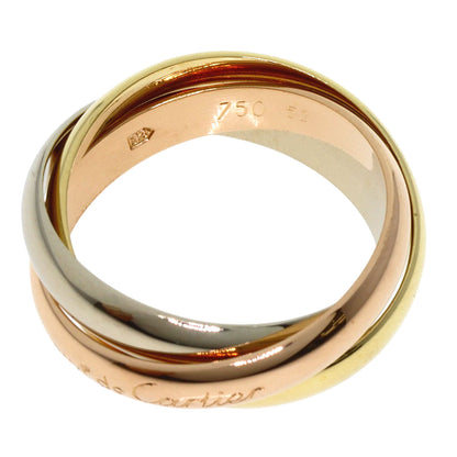 CARTIER Trinity #52 Ring K18 Yellow Gold K18 White GoldLadies [Used]