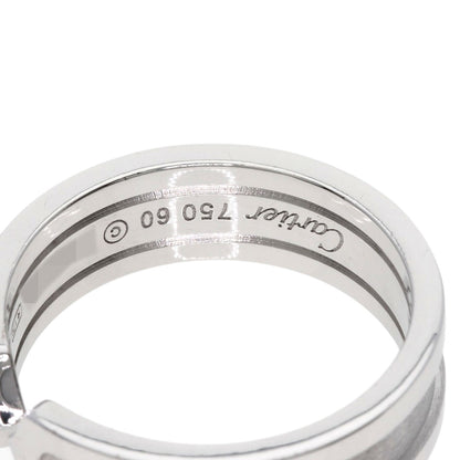 CARTIER C2 Ring SM #60 Ring K18 White Gold Ladies [Used]