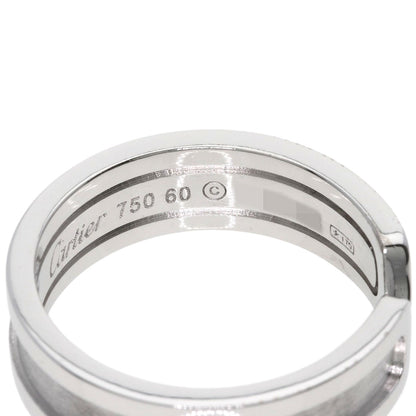 CARTIER C2 Ring SM #60 Ring K18 White Gold Ladies [Used]