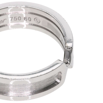 CARTIER C2 Ring SM #60 Ring K18 White Gold Ladies [Used]