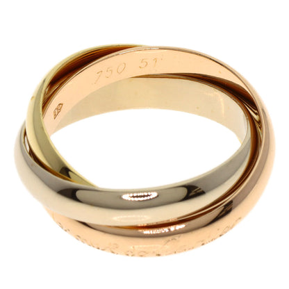 CARTIER Trinity #51 Ring K18 Yellow Gold K18 White GoldLadies [Used]