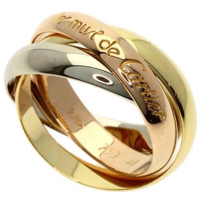 CARTIER Trinity #48 Ring K18 Yellow Gold K18 White GoldLadies [Used]