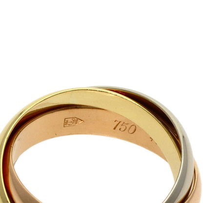 CARTIER Trinity #48 Ring K18 Yellow Gold K18 White GoldLadies [Used]