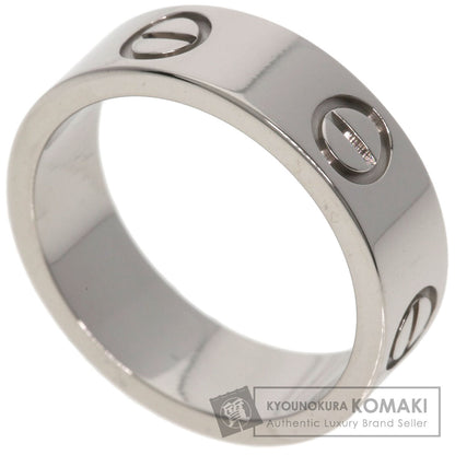 CARTIER love ring #49 Ring K18 White Gold Ladies [Used]