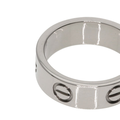 CARTIER love ring #49 Ring K18 White Gold Ladies [Used]
