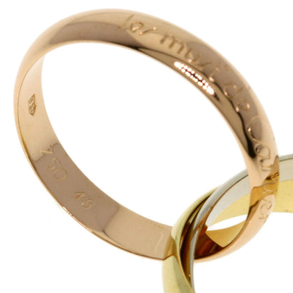 CARTIER Trinity #48 Ring K18 Yellow Gold K18 White GoldLadies [Used]